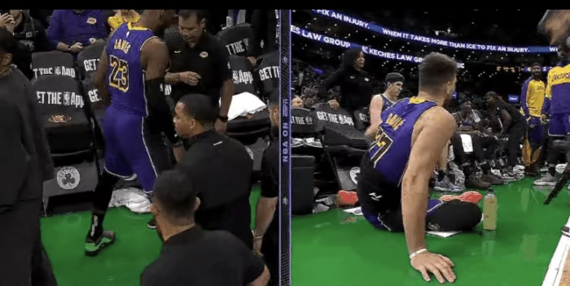 关于湖人遭遇两连败，詹姆斯独撑大局的信息